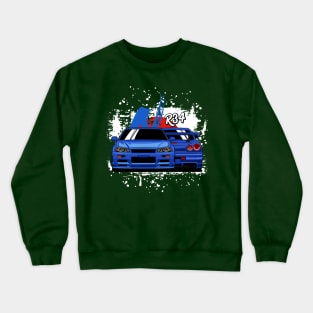 GTR R34 skyline JDM Crewneck Sweatshirt